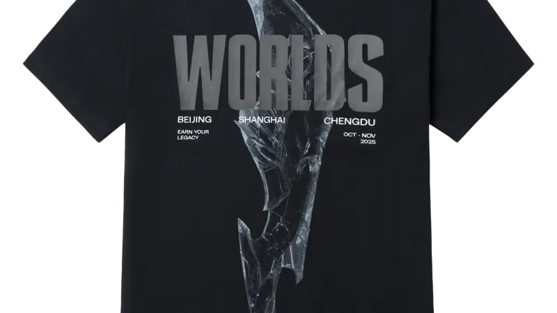 Worlds 2025 Glaive Tee